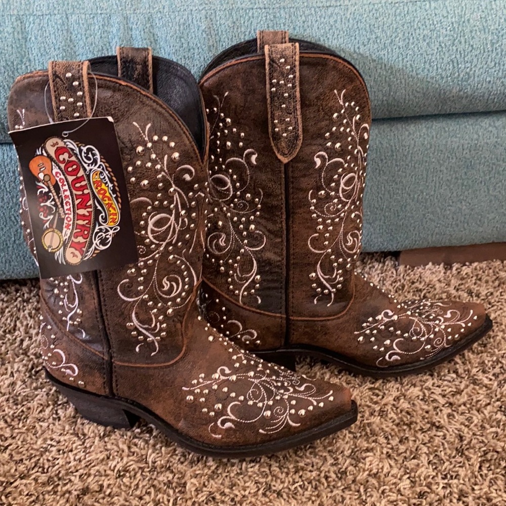 Bedazzled Cowboy Boots